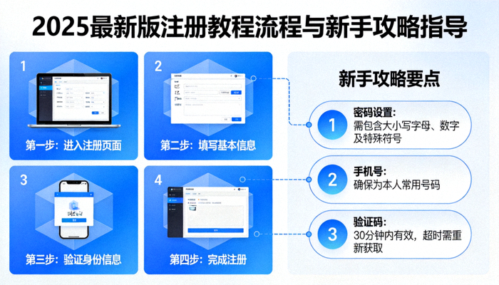 2025最新版注册教程流程与新手攻略指导